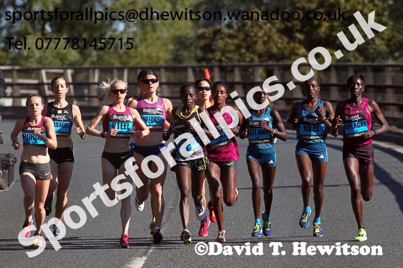 Womens 2014 BUPA Great North Run. Photo: David T. Hewitson/Sports for All Pics